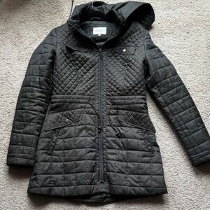 Women's Quilted Olive Green Jacket